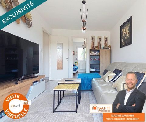 Appartement T3 de 49m² avec terrasse Centre ville