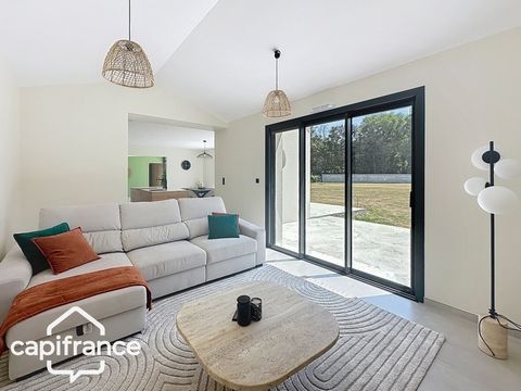 À vendre : superbe maison contemporaine de PLAIN-PIED à SAINT LEGER DE MONTBRUN (79100)