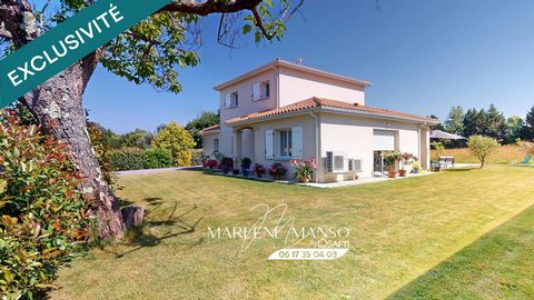 Au calme 5 piéces avec garage, piscine et terrasse