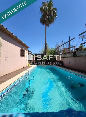 Grande villa avec piscine et sauna à Frontignan