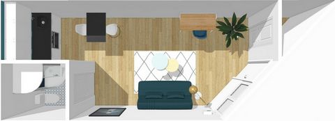 STUDIO 27M² A RENOVER ENTIEREMENT MAIRIE DES LILAS