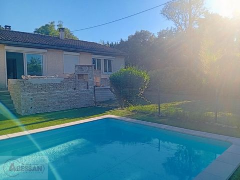 Villa avec piscine vue splendide sur vézénobre