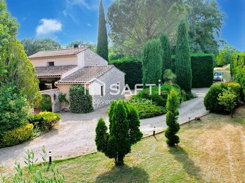 Propriété d'exception avec dépendance au cœur du Luberon