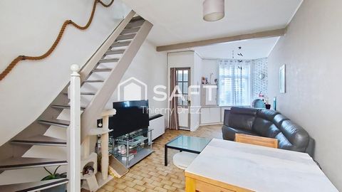 Coup de cœur assuré pour cette maison soignée et lumineuse dans un quartier calme et prisé de Tourcoing !