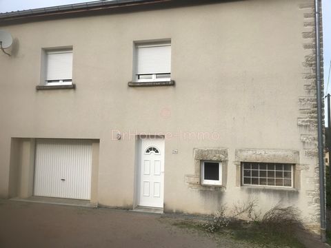 Come and discover!! Ideal for a first acquisition or rental. Terraced house located in a very quiet village 5 kms from Dampierre sur Salon. It is composed of: - on the ground floor: entrance, laundry room and access to the garage - Upstairs: a large ...