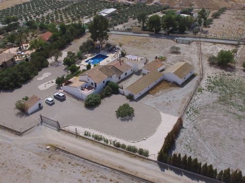 An amazing opportunity to own a 7 bedroom, 4 bathroom cortijo which is ideal for a large family home or a business venture with rental apartments.   The property is located just outside the town of Puerto Lumbreras, where you will find a large select...