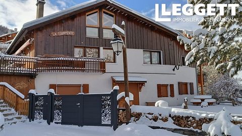 A25192DC73 - What a lovely and unique apartment for sale in the ski village of Montalbert, La Plagne, Paradiski. This 2 double bedroom apartment is a superb ground floor renovation and offers an official 94,2m2 of habitable space. Next door is a “dep...