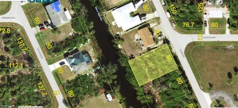 Build your dream home! Don't miss out on this fantastic chance to acquire a parcel of land in Englewood, Florida, situated along a freshwater canal. This property boasts a convenient proximity to nearby beaches, shopping centers, restaurants, and spo...