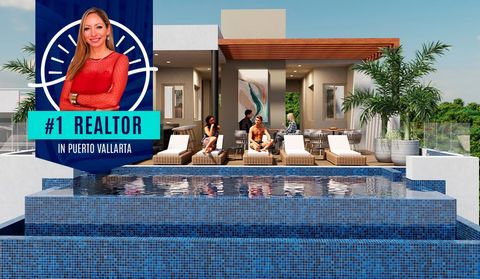 Its location being a reference point for all lovers of views and those who want to experience the calm of the bay with the proximity of thenearest services. Is a luxurious residential develoment in Puerto Vallarta offering 12 unique and spacious 1-be...