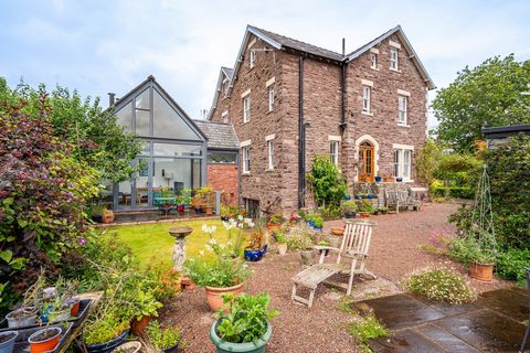 Located on the much sought after Western side of Abergavenny town is this impressive and substantial Victorian semi-detached house with stone and brick elevations, sash windows and much character. The house retains many of the original features which...