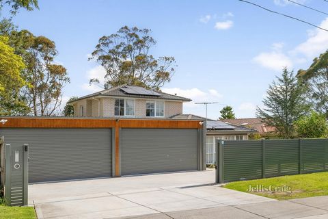 You won’t be at a loss for parking with accommodation for five cars and plenty of off-street area, securely set behind a remote gated front fence. In addition, a luxurious family lifestyle is assured with four bedrooms plus study, two living areas an...