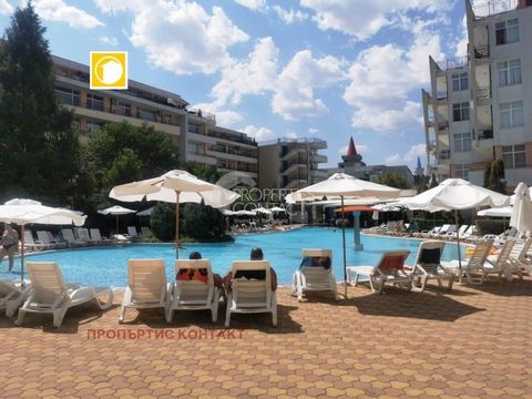 Reference number: 14569. For sale is a spacious furnished studio in the Grand Kamelia complex, located in the area of the Mladost supermarket in the central part of Sunny Beach. The studio has an area of 47 sq.m. and is located on the 3rd floor of a ...