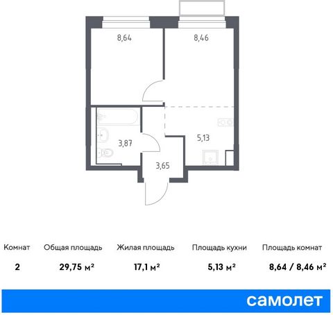 Продается 1-комн. квартира. Квартира расположена на 14 этаже 24 этажного монолитного дома (Корпус 3, Секция 1) в ЖК «Долина Яузы» от группы «Самолет». Жилой комплекс комфорт-класса «Долина Яузы» расположен на северо-востоке Московской области, в 200 ...