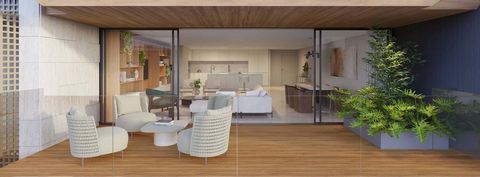 To Live: Mais que um lugar, um estilo de vida. Apartamento de luxo composto por; Sala de Estar/Jantar e Cozinha em Open Space c/ 80,18 m2; Master suite c/ 37,28 m2; Suite com 26,30 m2,; Lavabo social; Lavandaria; Arrecadação; 2 Lugares de garagem. Co...