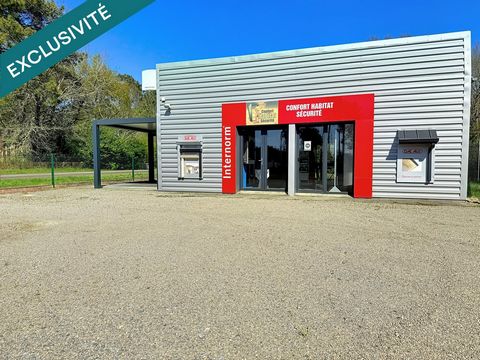 Local commercial en première ligne sur axe passant