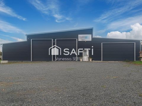 À louer – Superbe entrepôt de 670 m² à Saint-Clair-sur-l'Elle (proche Saint-Lô)