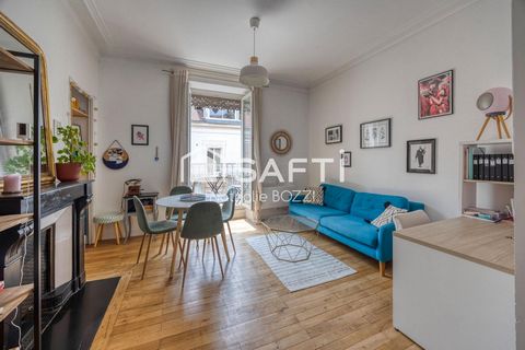 À vendre Superbe T2 rénové à Grenoble centre, proche quartier Championnet