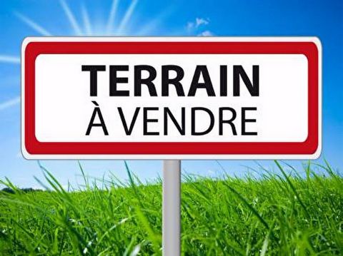 Terrain borné & viabilisé - 2 Min de Matha