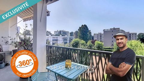 Beau T3 72 m² au calme avec climatisation et balcons