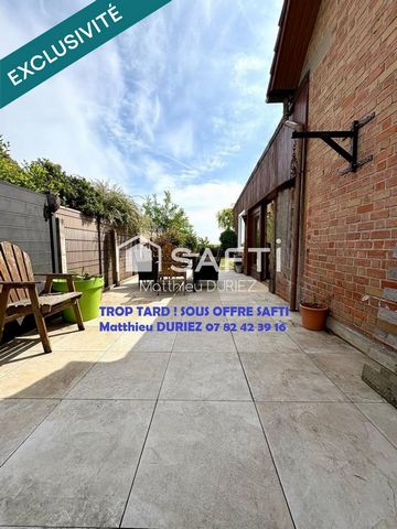 MAISON INDIVIDUELLE 155 M HONDSCHOOTE 5 CH JARDIN