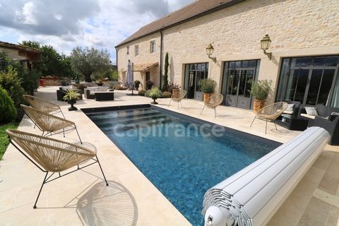 Demeure de charme avec piscine au cur de la Côte Chalonnaise 