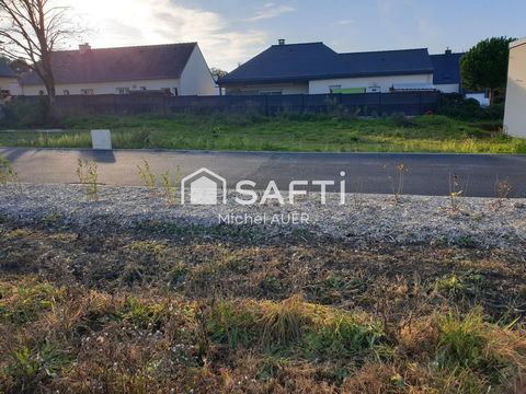 Terrain viabilisé constructible sur Guichen