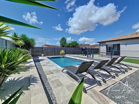 Maison familiale, plain-pied, piscine & confort