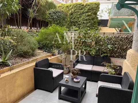 (06) Nice Gambetta -Appartement 2 Pieces en Rez de Jardin