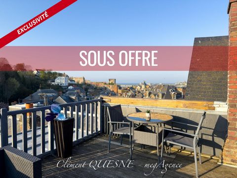 TERRASSE EXTERIEURE PRIVATIVE / VUE VILLE ET MER