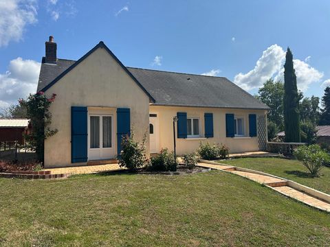 Maison sur sous sol avec 3 chambres- Grand Jardin