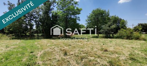 Terrain 1200m² à 2 km du château et vue