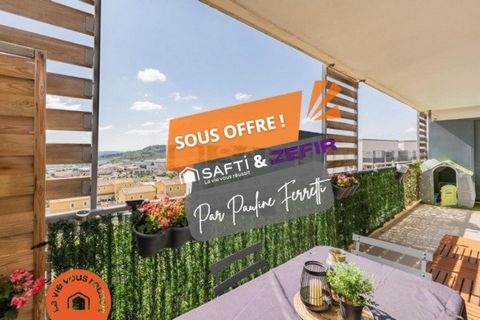 Appartement T3 60m2 avec terrasse et deux places parking privatives