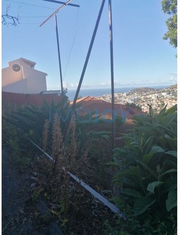 Land with 600 m2 of area, with two road fronts and good access. Located in a quiet area, in contact with nature and with excellent sun exposure all day. West facing with Vista Funchal / Santo António. The view is excellent and definite over the sea a...