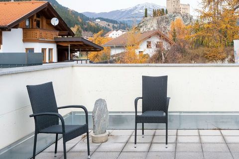 Enjoy a delightful holiday in Ladis, in this beautiful apartment in Tyrol. It offers space for a large family and is located on the first floor. Ideal for holidays with family and/or friends. Here you are in the middle of the mountains, isn't that ex...