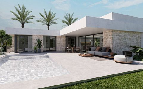 Gelijkvloerse villa in Denia, Costa Blanca Het huis heeft 3 slaapkamers en 2 badkamers verdeeld over een verdieping zonder trappen. Het heeft een volledig vlak perceel van 1.044 m2 zeer dicht bij de stad en het strand en met een fantastisch uitzicht ...