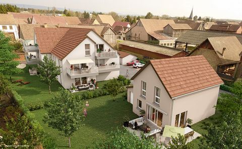 Discover in preview our residence les Portes-du-Rhin in Boofzheim The residence is located on the second line in a quiet and controlled environment. It offers quick and easy access to local shops and the nearest supermarkets are only a 3-minute drive...