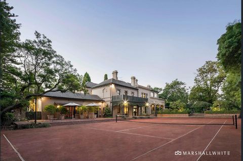 This imposing balconied 6-7 bedroom Italianate Victorian mansion, built c1865 and named 'Poolman House', is set in stunning garden surrounds. A championship-sized north-south tennis court, swimming pool, two street frontages and an impressive allotme...