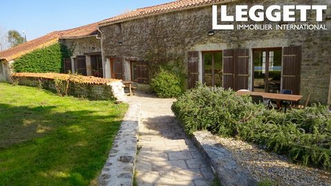 121007MRO17 - Charentaise house that has been sympathetically renovated. Situated in a small hamlet with a garden of over 6560m2, outbuildings to house a laundry room and pool accessories and a bike shed too. Spacious courtyard to the side to enjoy a...