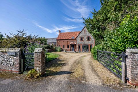 Fine & Country are delighted to offer a superb example of a four-bedroom equestrian property, offered with significant acreage of approx 12.5 acres and excellent equestrian facilities including a stable block with 16 stables, paddocks, sand gallop, h...