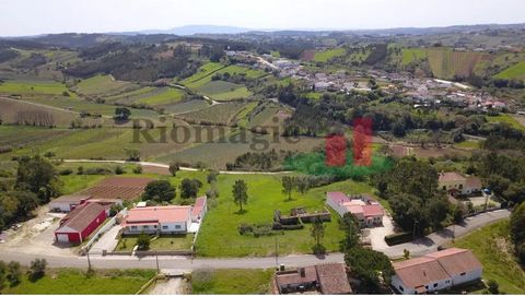 Rehabilitation Project of a 4 bedroom villa, with a stunning view of the countryside in Alvorninha, Caldas da Rainha. Currently, the land (rustic) has an old house in ruin (urban with 185m2), of which elements will be reused for this new project. Thi...