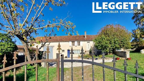 A24936TSM16 - Gelegen in het prachtige platteland van de Charente op slechts 7 km van de stad Champagne Mouton. Informatie over de risico's waaraan deze woning is blootgesteld, is beschikbaar op de website van Géorisques: https:// ...