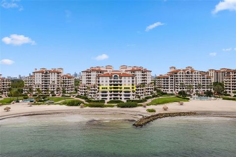 Rare opportunity to own the most desired ocean front floor plan on Fisher Island. Completely remodeled to perfection. This contemporary and sophisticated unit, totaling approx. 7,000 sq. ft. (incl. added areas), offers luxury and unparalleled profess...