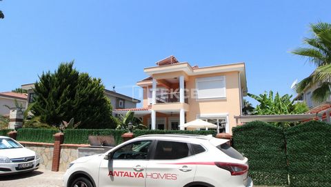 Furnished Detached Villa Near the Beach and Golf Courses in Belek Antalya Detached villa for sale is situated in Belek, which is known for its world-famous golf courses and touristic allure. Belek hosts thousands of tourists each year and şts golf ho...