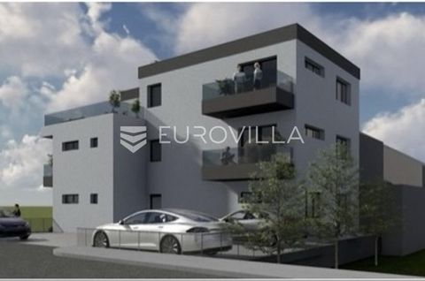 Kustošija, NEW CONSTRUCTION, modern residential building built on 2 floors with 5 apartments. Moving in on the 10th of the month of 2024. APARTMENT S5 – three-room penthouse on the 2nd floor with a closed area of 64.53 m2 with two balconies and a ter...