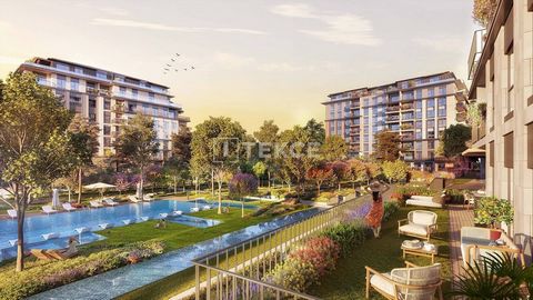 Appartements Dans une Zone Tranquille Se Mêlant à la Nature à Sarıyer Istanbul Sarıyer est l'un des districts remarquables d'Istanbul avec sa beauté naturelle et son littoral, il sert de centre d'affaires, de vie et de mode du côté européen. ... sont...