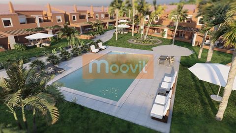 Gated community with garages in box, swimming pool and garden composed of: 11 Townhouses V2 (111,5 m2) 12 Townhouses V3 (150,3 m2) 1 Detached house V3 (150,3 m2) private garage with storage room in the basement Private garden Swimming pool . Solar pa...