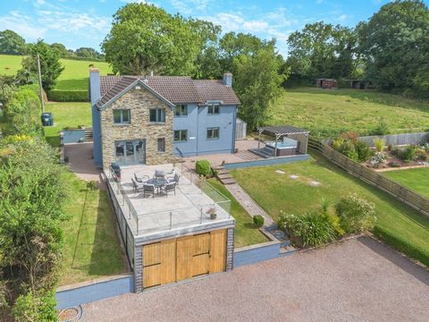 This beautiful detached village home sits in an elevated setting overlooking beautiful Herefordshire countryside to the south-west, and has been lovingly upgraded by the current owners, boasting tastefully finished décor throughout and bright, spacio...