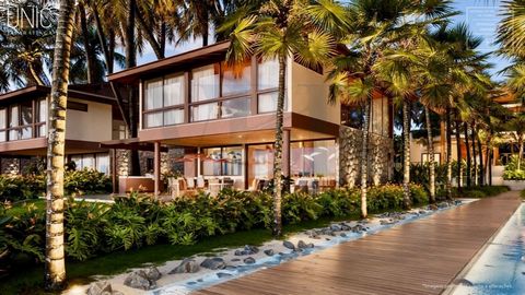 Prochainement Le condominium sera composé exclusivement de maisons ultra-luxueuses en bord de mer, avec une architecture signée par le célèbre architecte d'hôtels et de resorts de luxe, Pedro Motta. Propriétés à partir de 3 100 000 BRL en monnaie bré...