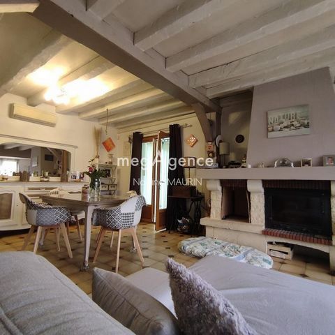 Located in Châtillon-sur-Cher, this house benefits from an ideal location, close to St Aignan and the Beauval Zoo. Surrounded by land of 1548 m², it offers a peaceful countryside environment. Equipment such as air conditioning, alarm and fiber connec...