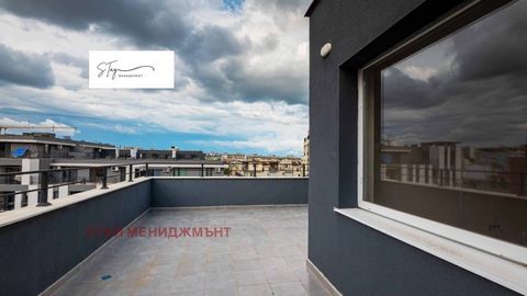 We bring to your attention a two-bedroom apartment with an amazing terrace in a strategic location in the largest residential area of Burgas. The apartment is located on the 6th, last floor in a newly built building with Act 16 (block 535). Extremely...